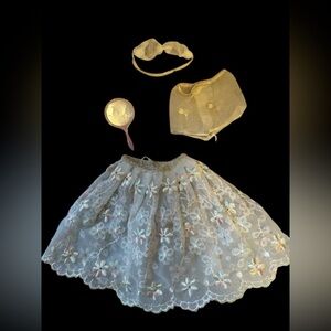 Vintage Mattel 1959 - 1963  #921 Barbie "Floral Petticoat" Nearly Complete Set